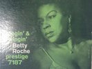 BETTY ROCHE Singin' & Swingin' 1961 LP Mono 1st Press Prestige PRLP 7187 DG RVG