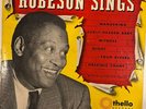 Paul Robeson Sings. Vintage FOLK 10