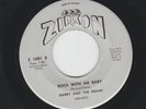 ROCKABILLY bw TEEN 45 - BARRY AND THE DEANS - ROCK WITH ME BABY - HEAR -ZIRKON