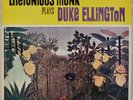 THELONIOUS MONK: Plays Duke Ellington Japan Milestone Jazz Vinyl LP