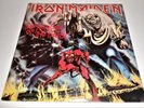 IRON MAIDEN THE NUMBER OF THE BEAST LP 1982 1ST PRESSING WALLY F-7 IN RUNOUT