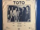 TOTO WMMS Hold the Line 1978 PICTURE DISC 45rpm 7