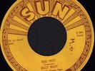 BILLY LEE RILEY AND THE LITTLE GREEN MEN Red Hot 7 INCH VINYL USA Sun 1957