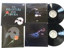 PHANTOM OF THE OPERA 2 LP RECORD MUSICAL SOUNDTRACK 1987 w/ BOOKLET