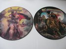 MOLLY HATCHET 2x MINT PICTURE DISCS..FLIRTING WITH DISASTER & TAKE NO PRISONERS