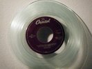 THE BEATLES 7 Inch 45 Sgt. pepper lonely hearts club band Clear  Color vinyl