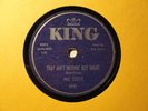 MAC CURTIS - That Ain't Nothin But Right - RARE King Records ROCKABILLY 78