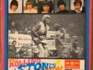 Rolling Stones In Action, Club-Auflage, 1.weinrote Labelvariante, ovales Logo