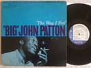 John Patton - The Way I Feel (1967) LP (VG) SUPER RARE Blue Note Liberty 1st RVG