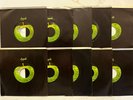 RADHA KRISHNA TEMPLE 10 COPIES 45 HARE KRISHNA MANTRA 1810 BLACK APPLE SLEEVES