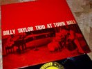 BILLY TAYLOR At Town Hall PRESTIGE Orig JAZZ 50th St HOW HIGH MOON Sweet Georgia