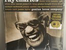 RAY CHARLES Genius Loves Company 2LP VG++ TRANS LEMON WAVE VINYL with HYPE