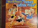 Walt Disney's Three Little Pigs -78RPM Shellac LP -1949- RARE - Capitol DBX-3013