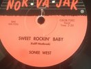 78 tours VINYL Rock NORAJAK  Sonee WEST : sweet rockin baby / Rock-ola ruby Ex+