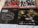 HIP HOP VINYLS BY HIJACK X 4, THE HORNS OF JERICHO LP, + 3 EP HIJACK VINYLS