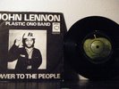 JOHN LENNON 7 Inch 45 Power to the people_Open your box 1971 Apple  norway  PS