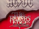 Vtg 1990 AC/DC Album THE RAZORS EDGE Record 1ST PRESS Lp OG VINYL is NEAR MINT