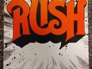 Rush Self Titled Debut 1st Canadian Press Red Letters 1974 RARE