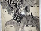 THE BEATLES REVOLVER 1966 VINYL LP RECORD PMS 7009. RARE 1st PRESS 605-2/606-1