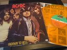 AC/DC original german yellow/orange Vinyl LP 