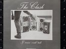 The CLASH vinyl  Rare Interview all four members Epic/CBS 1981 + stickers