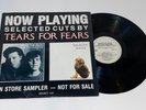 Tears For Fears Now Playing Selected Cuts Promo Vinyl LP Songs From Big Chair