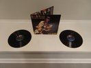 STEVIE RAY VAUGHAN & DOUBLE TROUBLE LIVE ALIVE LP RARE 1ST CARROLLTON EPIC 1986
