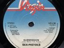 Sex Pistols Submission UK 7” One-Sided Freebie 45