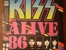 KISS / Alive 86 / Indianapolis 1986 / OBI + Stickersheet + Tourbook