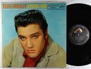 Elvis Presley - Loving You LP - RCA Victor Black Label Mono DG