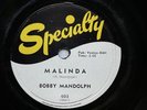 R&B/NORTHERN SOUL: BOBBY MANDOLPH - ‘MALINDA/ LITTLE SALLY WALKER’ SPECIALTY 78