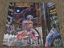 IRON MAIDEN/SOMEWHERE IN TIME 1986 EMI PRESS, NICE CLEAN CONDITION LP, FREE POST