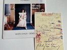 PJ HARVEY - WHITE CHALK DEMOS Vinyl LP + Hand Signed Lyric Sheet Autographed NEW
