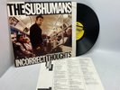 The Subhumans Incorrect Thoughts LP Canada 1980 Original Release FR008 Insert VG