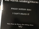 The Velvet Underground Foggy Notion I Can't Stand It 1984 Vinyl PROMO 12