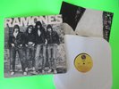 THE RAMONES SELF TITLED LP TURE ORIGINAL PRESS WITH MISPRINT LABELS