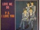 BEATLES-Love Me Do/P. S. I Love You Tollie T-9008 Picture Sleeve/45