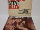 STEVE KEROUAC & STEVE ALLEN: POETRY FOR A BEST GENERATION + BLUES & HAIKUS 2 LPs