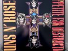 GUNS N ROSES Appetite For Destruction LP 1988 Geffen EARLY US PRESS w/inner VG+