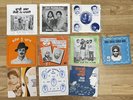 Very Rare 10 x Punjabi Folk Artists 7” 45 RPM Vinyl Records