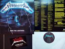 METALLICA  LP - RIDE THE LIGHTNING *USA 2008 *OIS+Texte+Flyer *MINT- *RAR