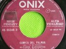 ALFREDO BARRANTES con BLACIO JR. CUMBIA DEL PALMAR 45RPM -  (escuchar)