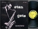 STAN GETZ Quartets PRESTIGE PRLP 7002 US 1955 RVG DG MONO W.50th Roy Haynes