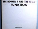 BOOKER T.& THE MG's FUNKTION RARE ORIG'69 STAX 1-SIDED WHITE LABEL PROMO-ONLY LP