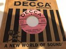 BRENDA LEE ROCKIN' AROUND THE CHRISTMAS TREE USA DECCA 30776 DEMO PROMO 45 EX