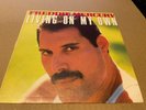 queen Freddie Mercury 7”ps living on my own spain import promo (1-sided)
