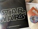 1977 STAR WARS Original Soundtrack  Double LP Album & MECO Cantina Band 45 RPM