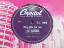 THE JODIMARS: WELL NOW DIG THIS 1956 CAPITOL 78RPM EX+ RARE