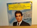 Placido Domingo Verdi   classical lp  signed, autographed vinyl near mint.