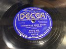 BLACK ACE - DECCA 7387-CHRISTMAS TIME BLUES/LOWING HEIFER-PREWAR BLUES 78